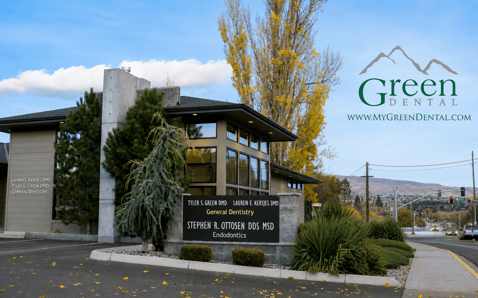 Green Dental office on Fifth Street in Wenatchee